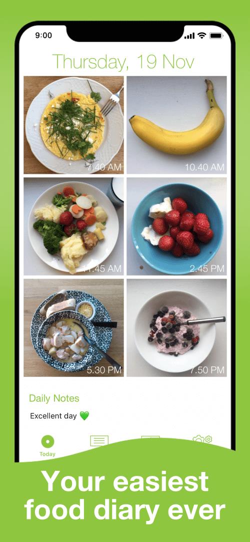 Food Diary Screenshot 2