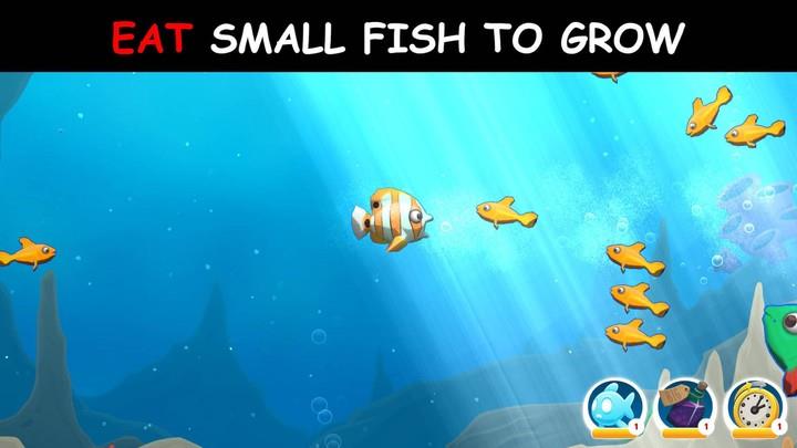 Hungry Ocean: Feed & Grow Fish Screenshot 1 