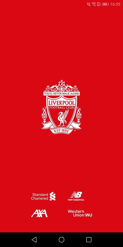 The Official Liverpool FC App Screenshot 1 