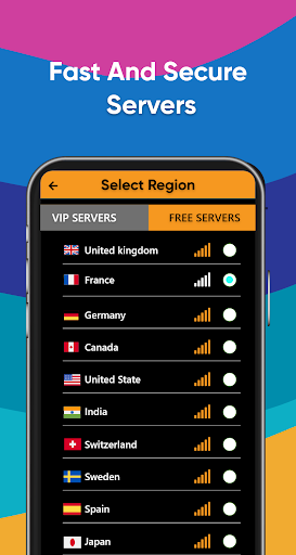 1111VPN & Secure Proxy Server Screenshot 3