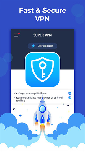 Super Vpn:Fast & Secure VPN Screenshot 1 