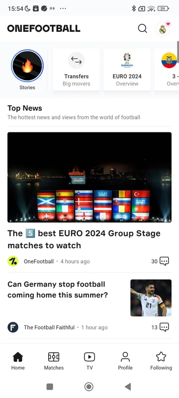 Onefootball Screenshot 3 