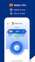 VPN Spain - Get Spain IP Screenshot 1