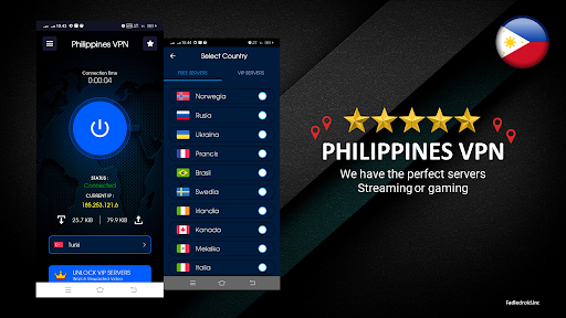 Philippines VPN - Secure Proxy Screenshot 1 