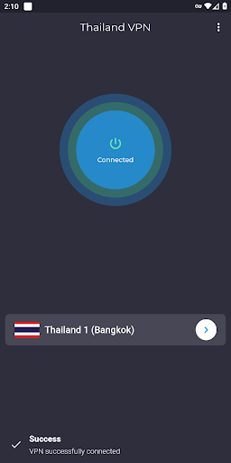 Thailand VPN - Get Thailand IP Screenshot 2