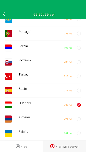 VPN Hungary - Use Hungary IP Screenshot 3 