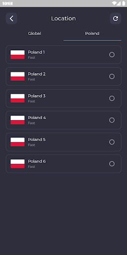 Poland VPN - Fast Proxy Server Screenshot 3