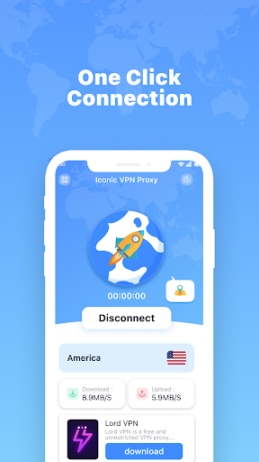 Iconic VPN Proxy Screenshot 1