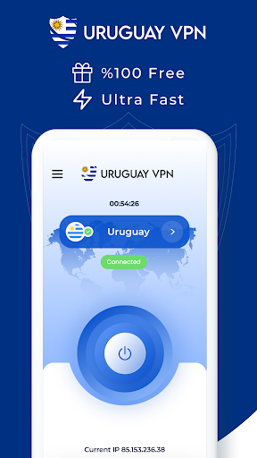 VPN Uruguay - Get Uruguay IP Screenshot 1 