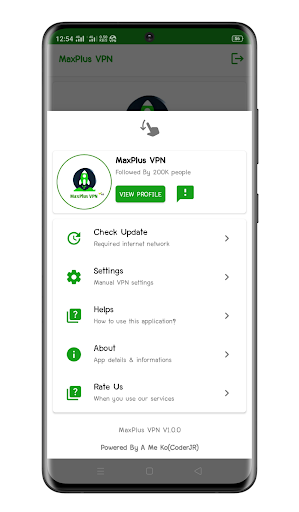 MaxPlus VPN Screenshot 3 