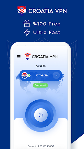 VPN Croatia - Get Croatia IP Screenshot 1 