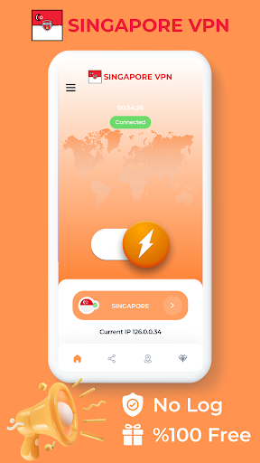 Singapore VPN - Private Proxy Screenshot 1