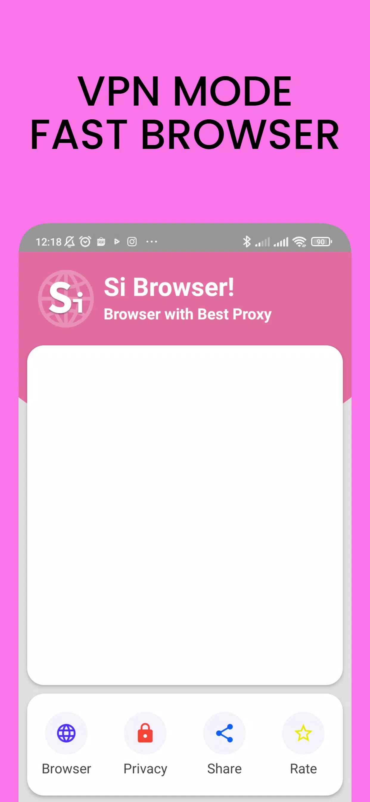 SIBrowser Proxy VPN Screenshot 3 