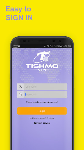 TISHMO VPN Screenshot 1