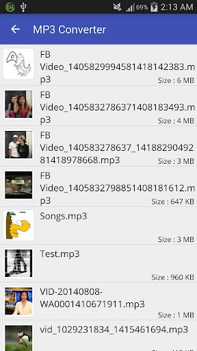 Video to MP3 Converter - MP3 Tagger Screenshot 4 