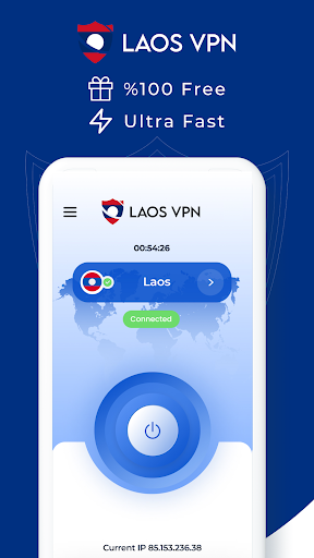 VPN Laos - Get Laos IP Screenshot 1 