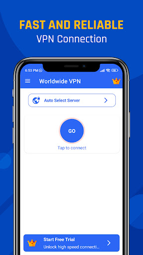 Worldwide VPN – Fast & Secure Screenshot 1