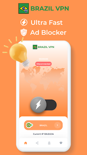 Brazil VPN - Private Proxy Screenshot 2 