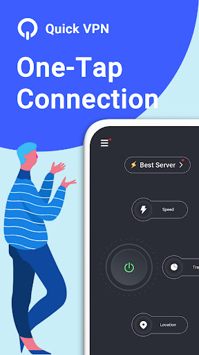 Quick VPN -  Fast & Secure Screenshot 1