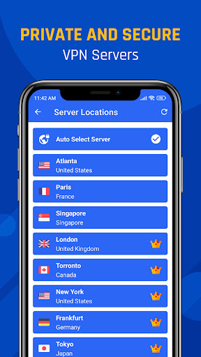 Worldwide VPN – Fast & Secure Screenshot 3