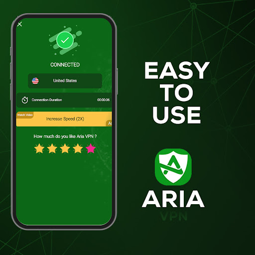 Aria VPN - Fast & Proxy Screenshot 1 