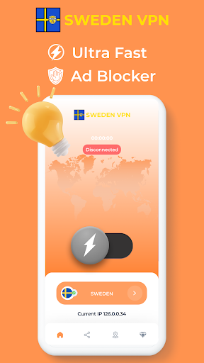 Sweden VPN - Private Proxy Screenshot 2 