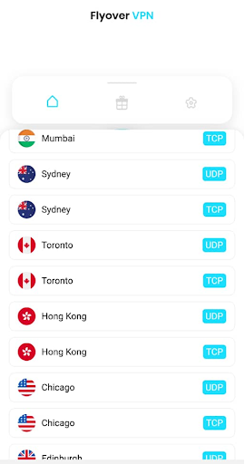 FlyOver VPN Screenshot 2 