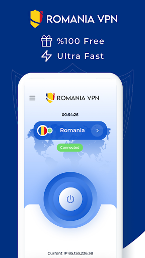 VPN Romania - Get Romania IP Screenshot 1