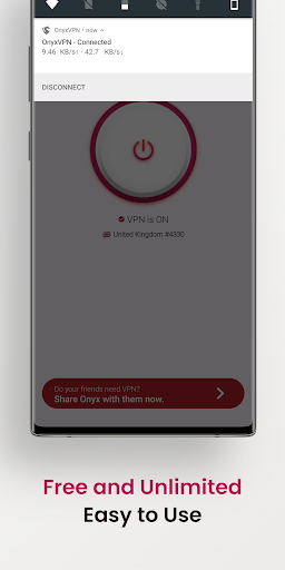 Onyx VPN : Fast Secure VPN Screenshot 4 