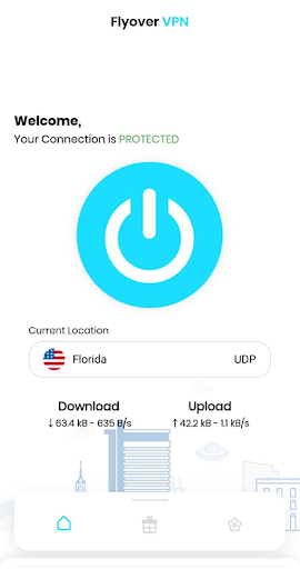 FlyOver VPN Screenshot 1 