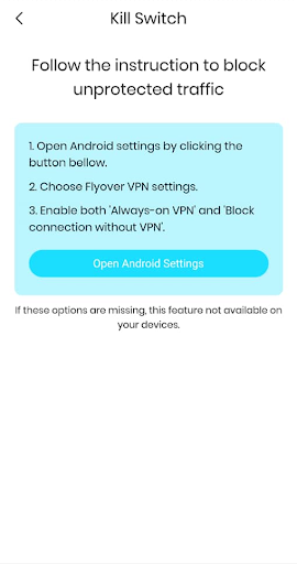 FlyOver VPN Screenshot 4 