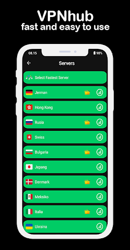 VPNhub - Secure VPN Proxy Screenshot 4