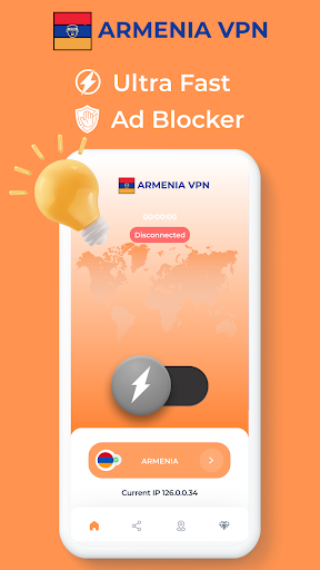 Armenia VPN - Private Proxy Screenshot 2 