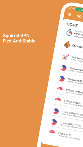 SQUIRREL VPN Screenshot 1 