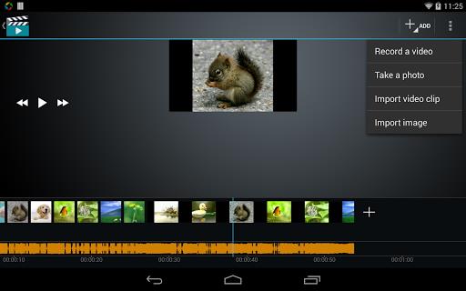 Video Maker Movie Editor Screenshot 1