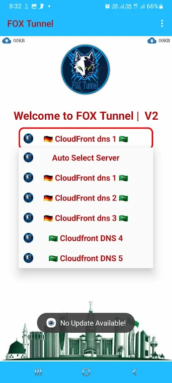 Fox Tunnel - Secure Fast VPN Screenshot 1 