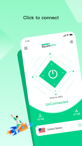 Square VPN - Fast Connection Screenshot 1 
