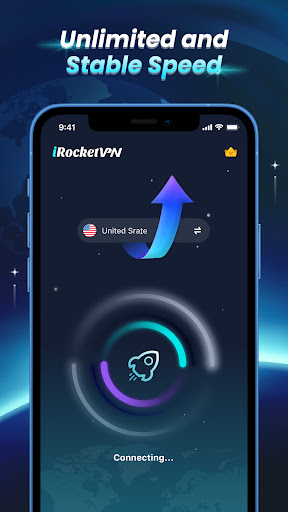 iRocketVPN - Fast, Safe VPN Screenshot 3 