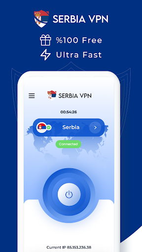 VPN Serbia - Get Serbia IP Screenshot 1 