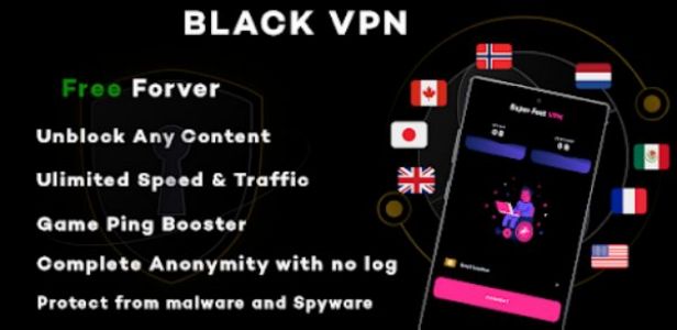 Black VPN - Fast VPN - Proxy Screenshot 3