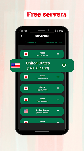 Online VPN - Private vpn Proxy Screenshot 2 