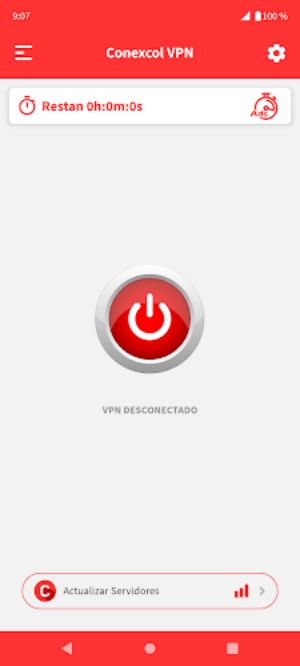 Conexcol VPN Screenshot 2