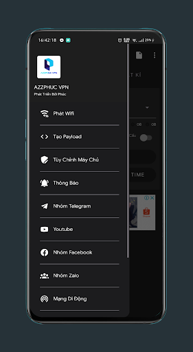 AZZPHUC VPN - Fast Internet Screenshot 3 