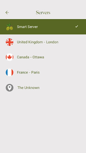 Olive VPN Screenshot 3