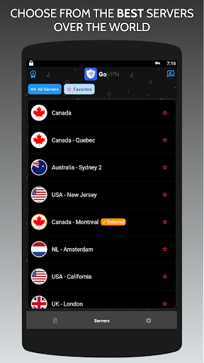 GoVPN - Fast & Secure VPN Screenshot 4 