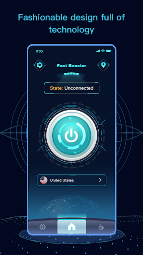 Fast Booster - Safe VPN Screenshot 1 