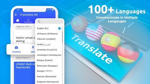 Translate All Language - Voice Text Translator Screenshot 3 