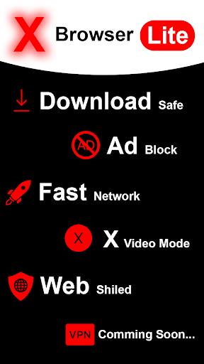 X Browser Lite: Fast, Light and secure web Browser Screenshot 4