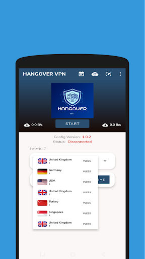 HANGOVER VPN Screenshot 1 