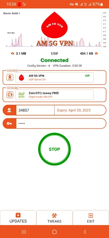 AM 5G VPN Screenshot 3 